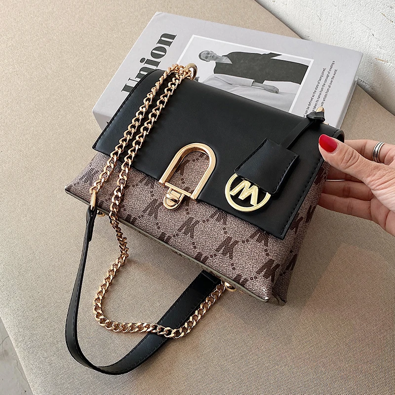 

с доставкой Small PU Leather Crossbody Bags for Women 2020 Chain Shoulder Handbags Women's Trend Classic Branded Hand Bag
